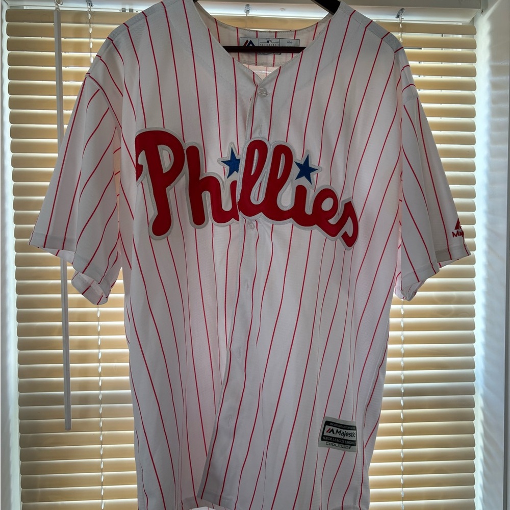 Bryce Harper Phillies Pinstripe Jersey